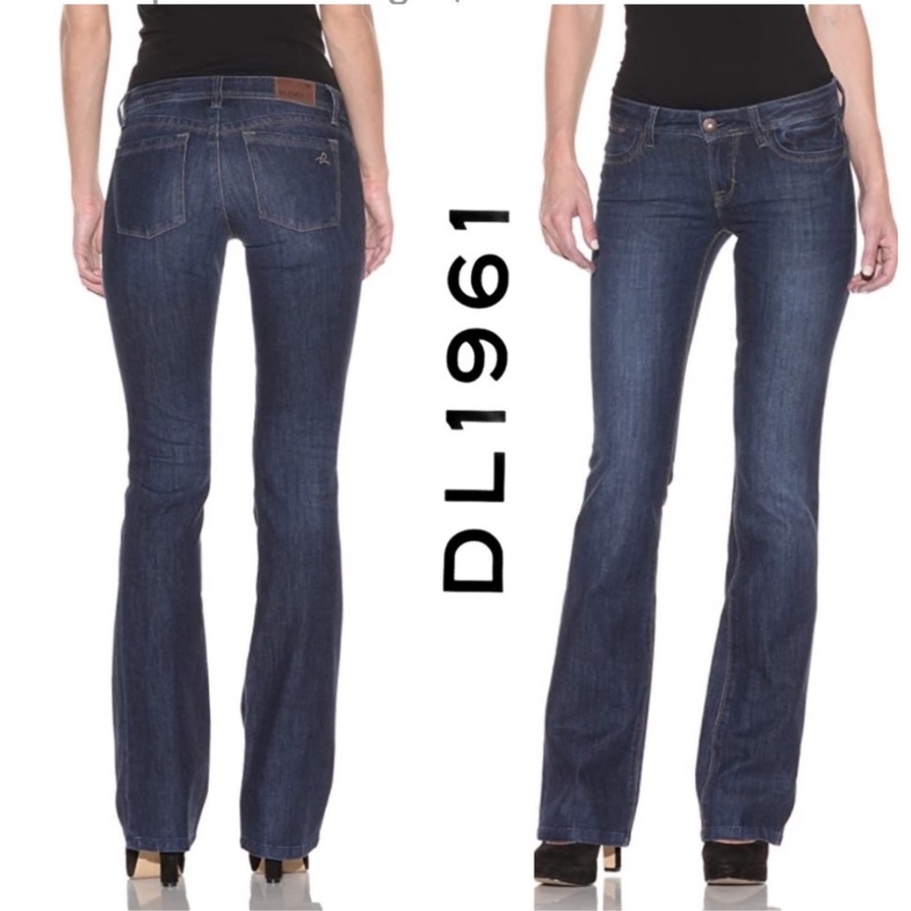 DL1961 Milano Boot Cut Stretch Dark‎ Wash Jeans 30